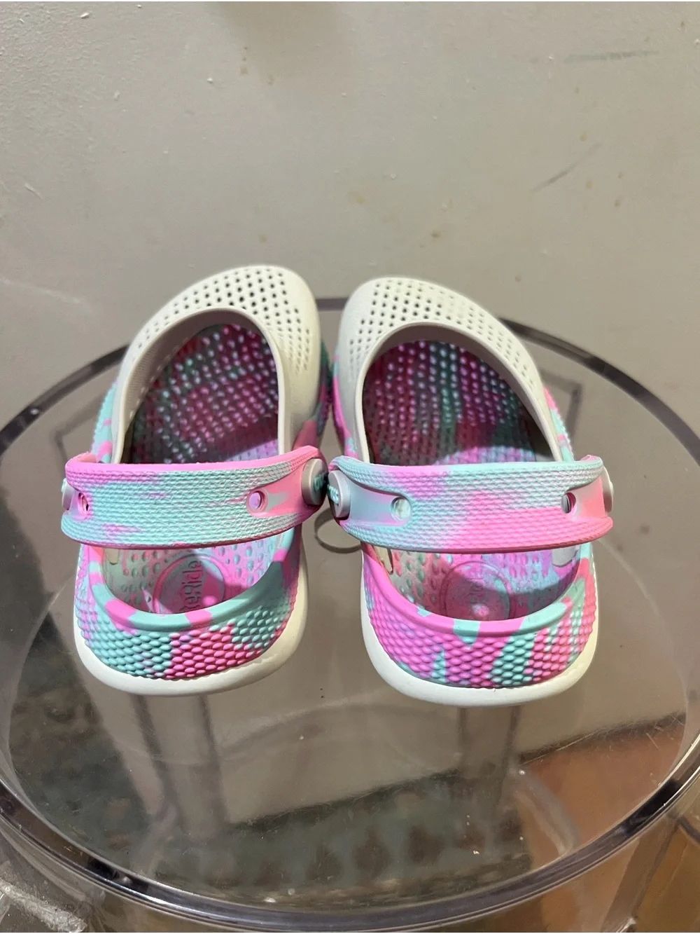Kids' Comfort Clogs in Pink, Mint & White